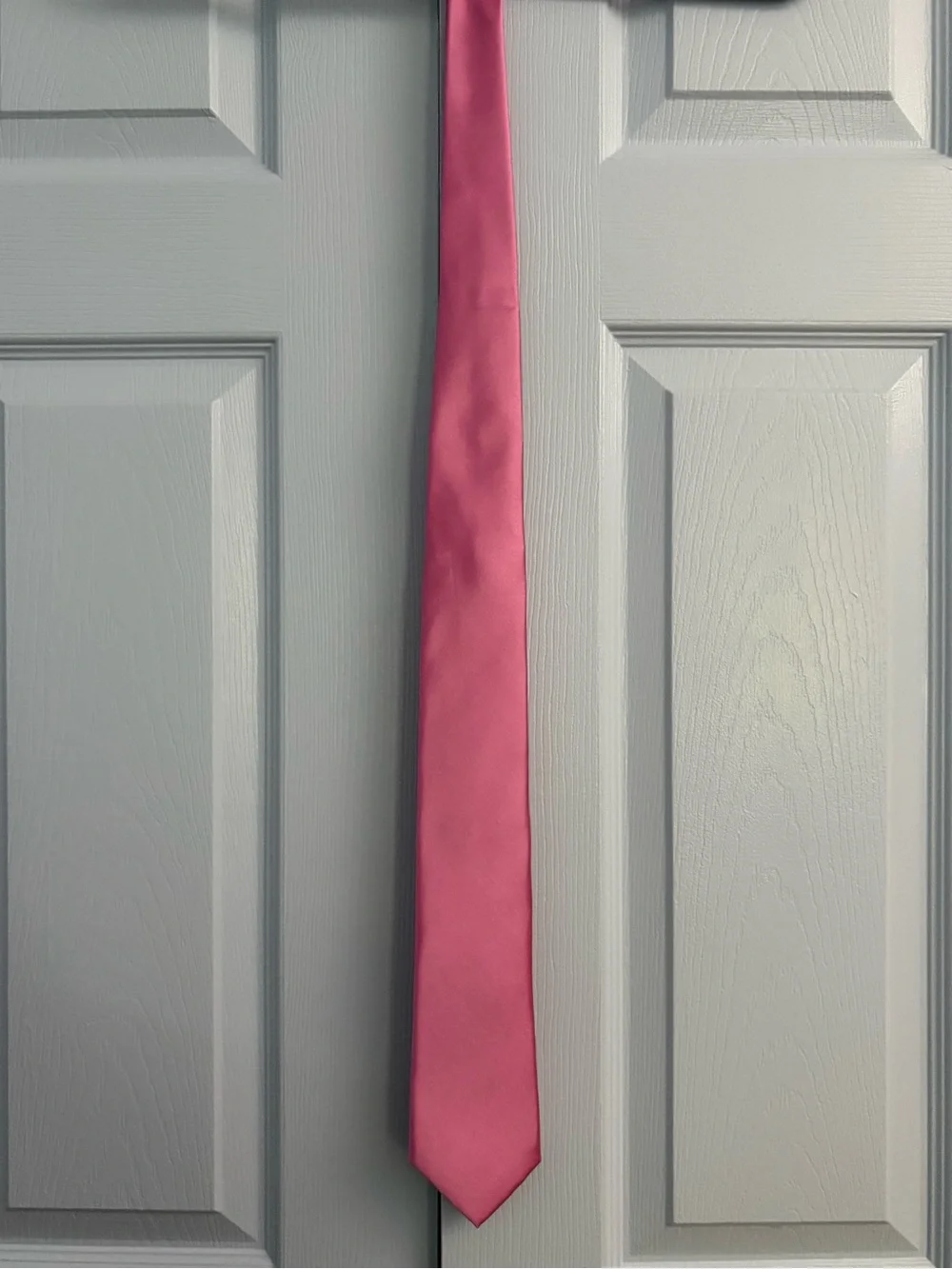 Men's Solid Pink Neck Tie
